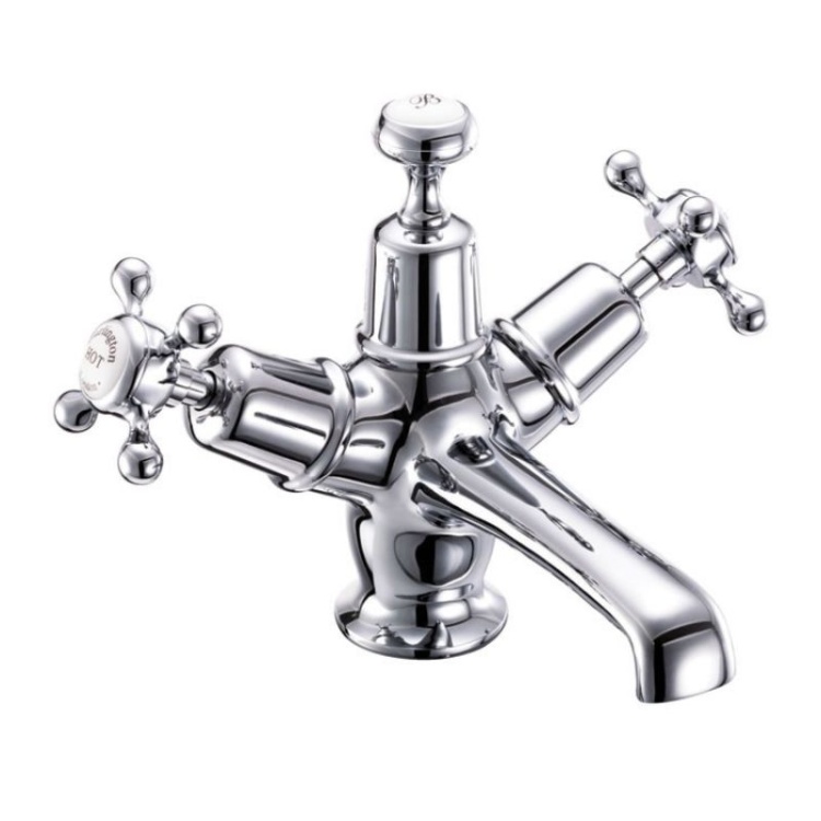 Burlington Claremont Basin Mixer with Click-Clack Waste